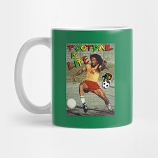 Football Randomness - Reggae Football - FOOTBALL IS LIFE Mug